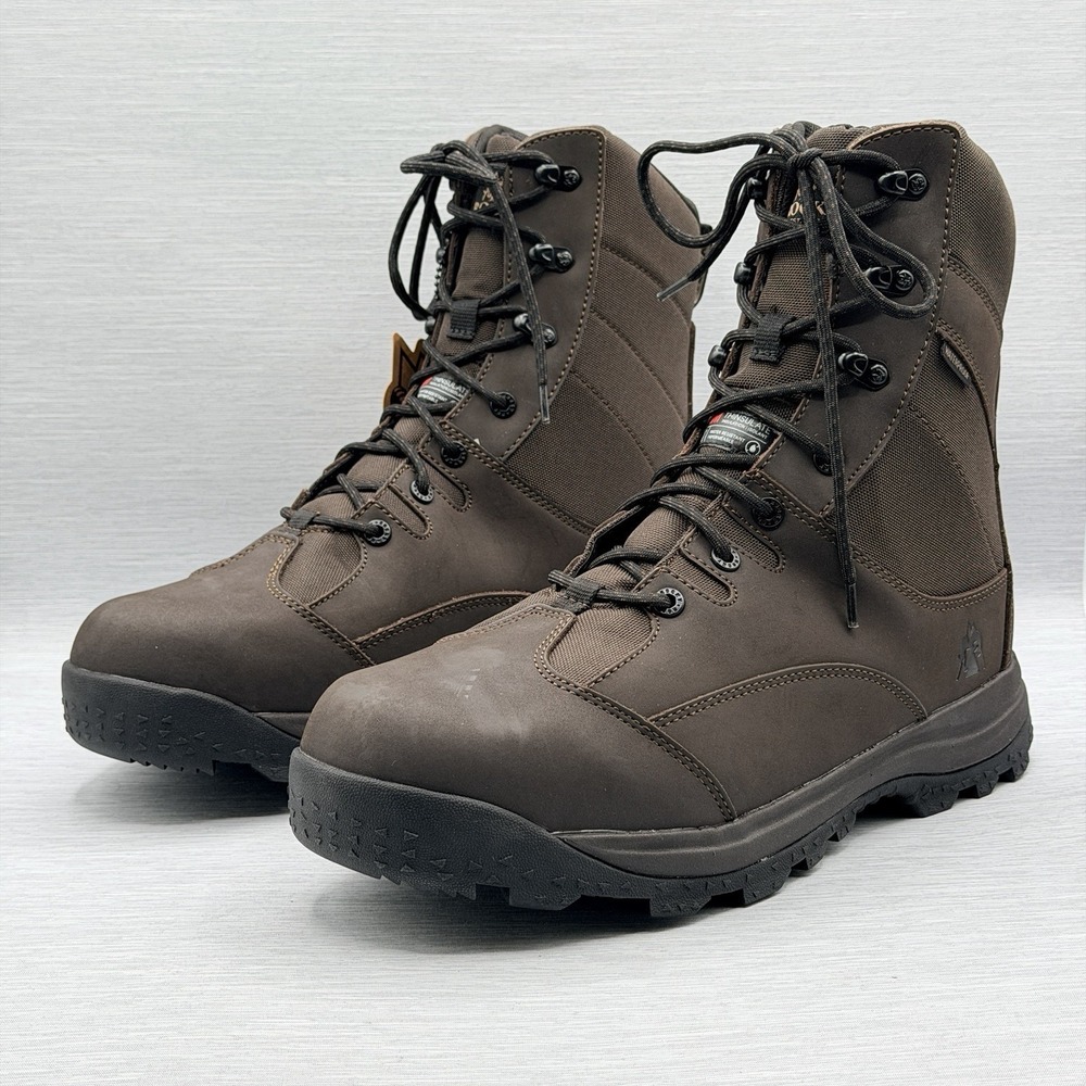 Rocky Wildcat 8" Boots Men's 11 Wide Brown Waterproof‎ 400g Thinsulate Tactical